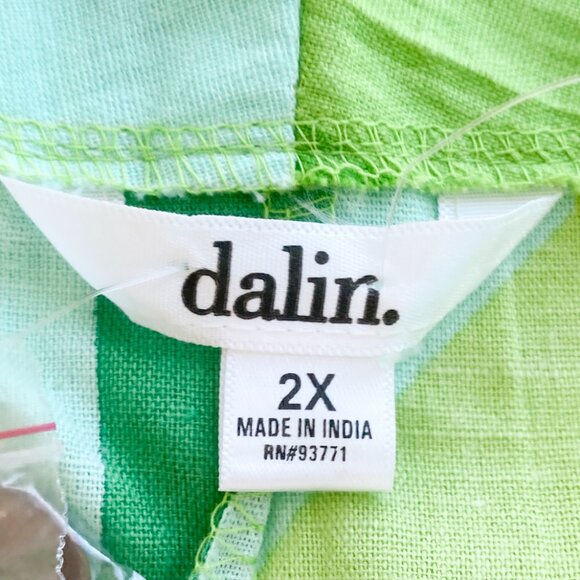 Dalin Linen & Cotton Sundress with Pockets - Picture 3 of 12